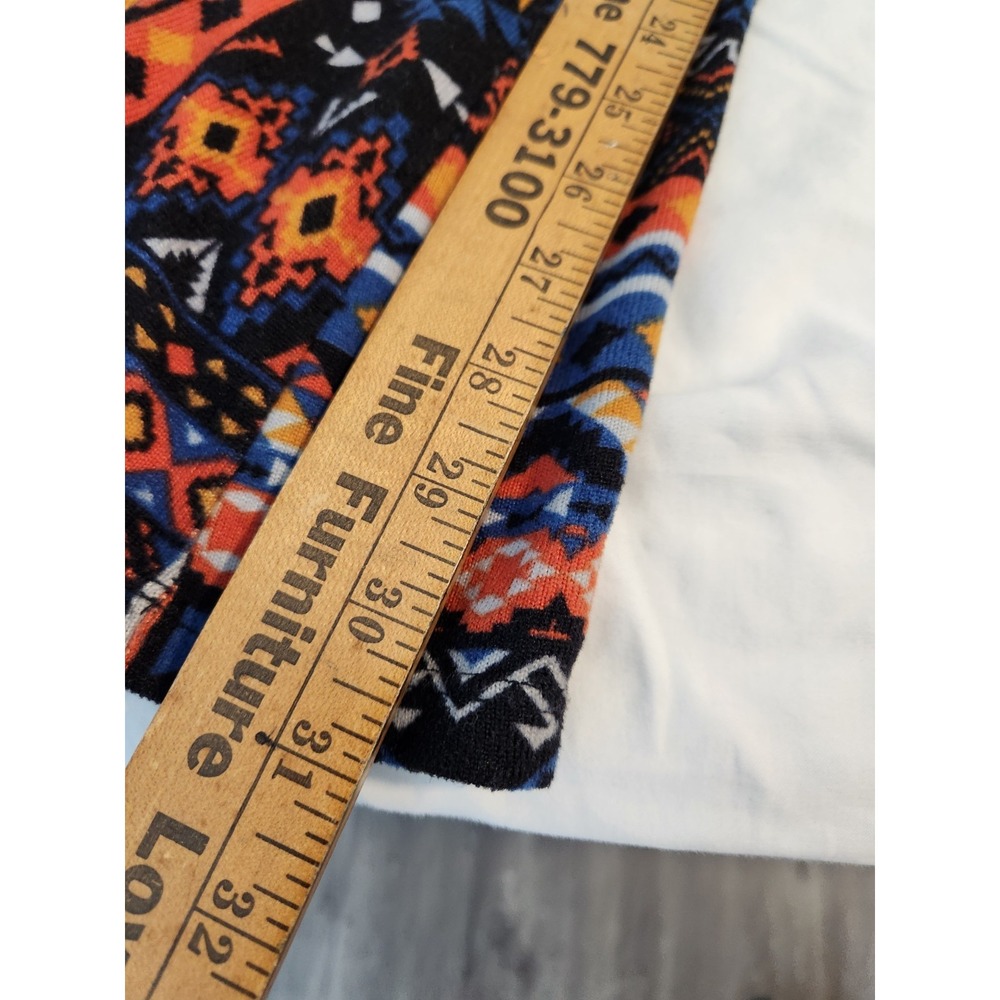 Boho Pants Womens 1X Beige‎  Retro Wide Leg Pull On Lounge Hippie Stretch - Picture 7 of 8